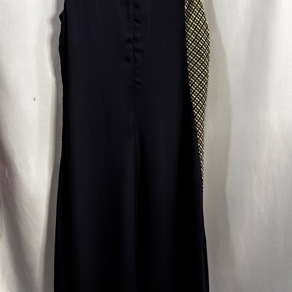 Tory Burch Margaret Asymmetrical Blue Happy Times dress LN - Picture 9 of 11